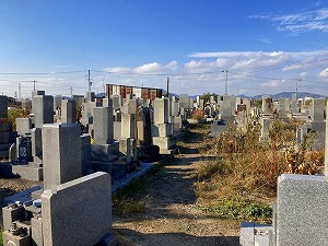 出河原中部墓地（加古川市）のお墓