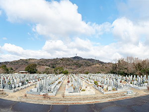 兵庫県神戸市北区にあるお墓、鵯越墓地