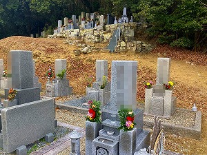 石道共同墓地（川西市）のお墓