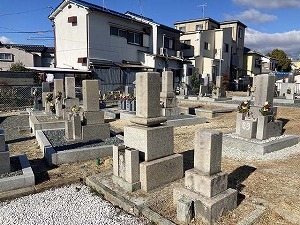 久代新田墓地（川西市）のお墓