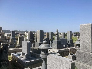 中臣西墓地（たつの市）のお墓
