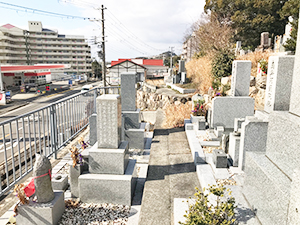 兵庫県神戸市北区にあるお墓、牛上墓地