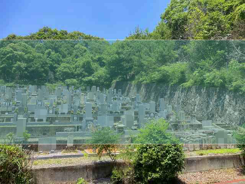 実法寺鎌谷公園墓地の墓地風景