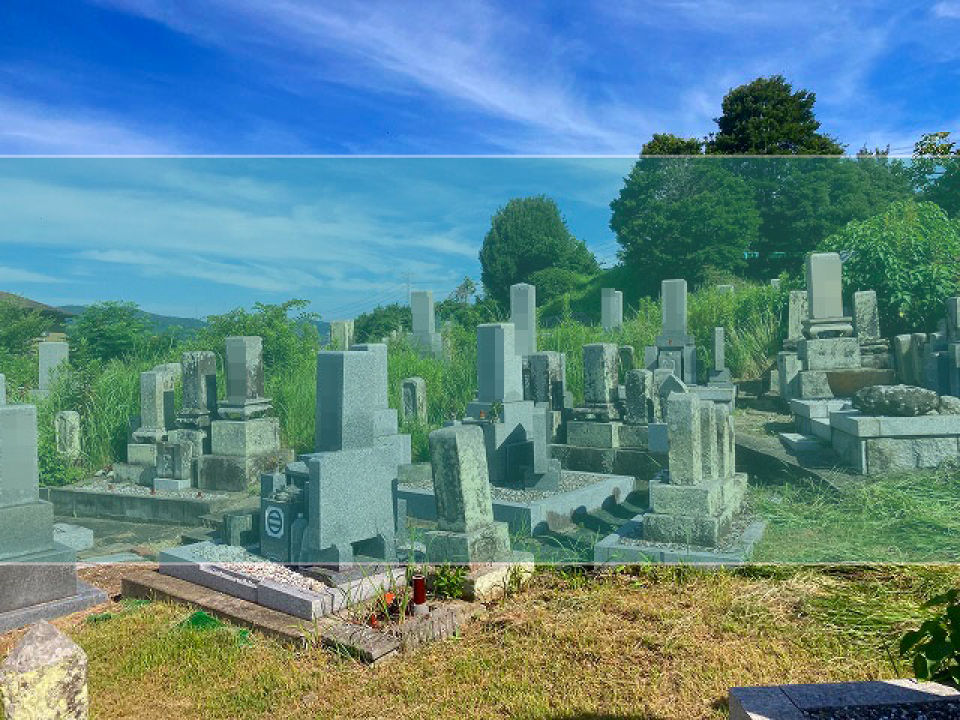 広尾東墓地の墓地風景