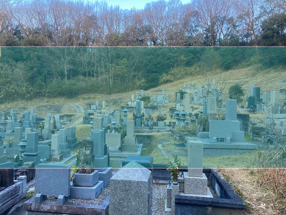 東栃木墓地の墓地風景